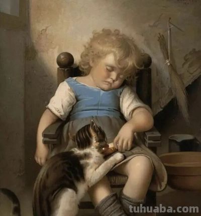 油画欣赏｜莱昂•巴兹勒•佩洛特作品 - 图画吧TUHUABA