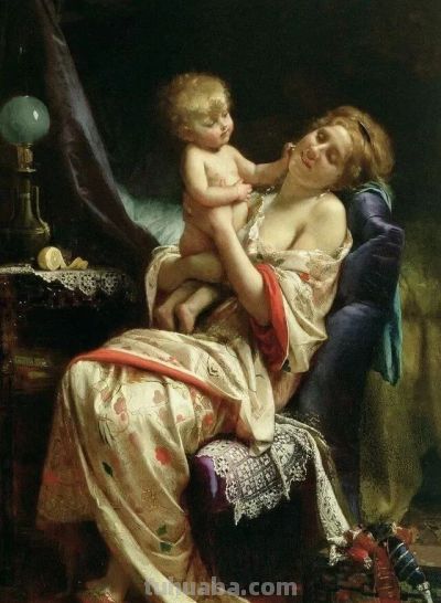 油画欣赏｜莱昂•巴兹勒•佩洛特作品 - 图画吧TUHUABA