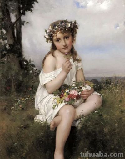 油画欣赏｜莱昂•巴兹勒•佩洛特作品 - 图画吧TUHUABA