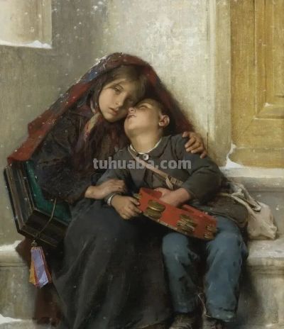 油画欣赏｜莱昂•巴兹勒•佩洛特作品 - 图画吧TUHUABA