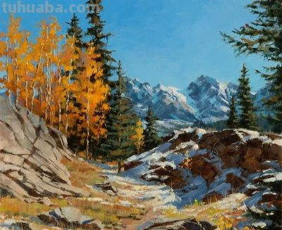 20幅自然风景油画，美极了！ - 图画吧TUHUABA