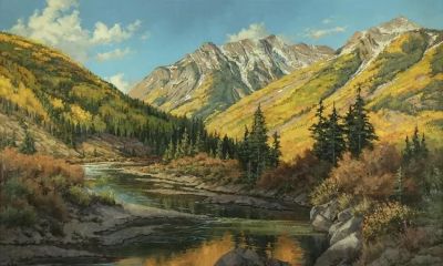 20幅自然风景油画，美极了！ - 图画吧TUHUABA