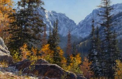 20幅自然风景油画，美极了！ - 图画吧TUHUABA