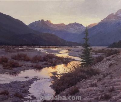 20幅自然风景油画，美极了！ - 图画吧TUHUABA