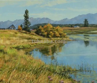 20幅自然风景油画，美极了！ - 图画吧TUHUABA