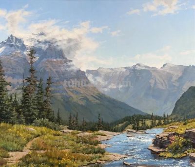 20幅自然风景油画，美极了！ - 图画吧TUHUABA