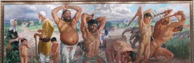 徐悲鸿的三幅令人血脉偾张的巨幅油画 - 今日头条