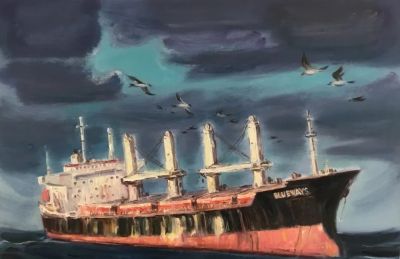 心灵之旅｜孙强2025油画写生作品欣赏 - 图画吧TUHUABA