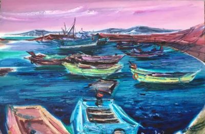 心灵之旅｜孙强2025油画写生作品欣赏 - 图画吧TUHUABA