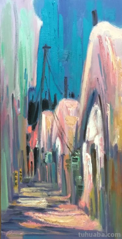 心灵之旅｜孙强2025油画写生作品欣赏 - 图画吧TUHUABA