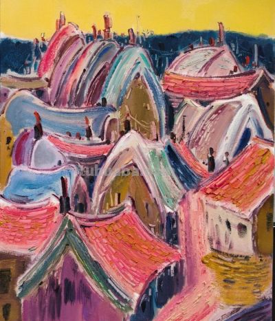 心灵之旅｜孙强2025油画写生作品欣赏 - 图画吧TUHUABA