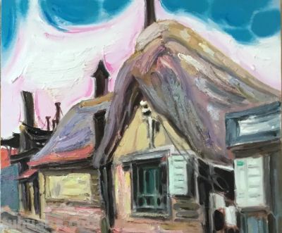 心灵之旅｜孙强2025油画写生作品欣赏 - 图画吧TUHUABA