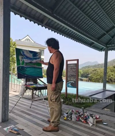 心灵之旅｜孙强2025油画写生作品欣赏 - 图画吧TUHUABA