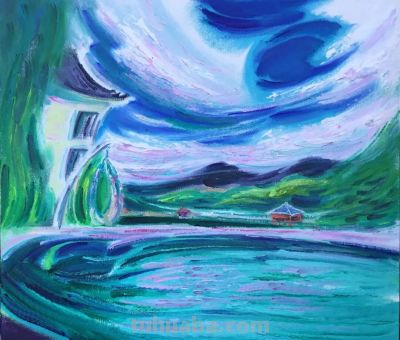 心灵之旅｜孙强2025油画写生作品欣赏 - 图画吧TUHUABA