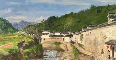 【DeepSeek谈艺】孙文刚·油画 | 风过画布，捎来旷野土香与寻常烟火 - 图画吧TUHUABA