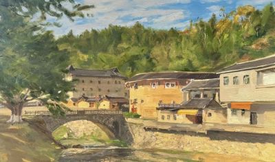 【DeepSeek谈艺】孙文刚·油画 | 风过画布，捎来旷野土香与寻常烟火 - 图画吧TUHUABA