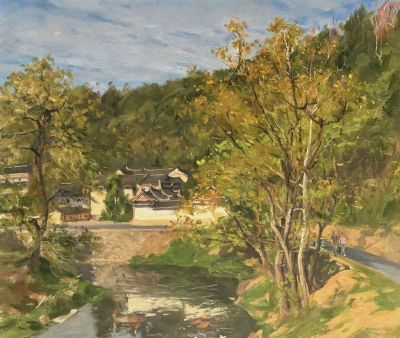 【DeepSeek谈艺】孙文刚·油画 | 风过画布，捎来旷野土香与寻常烟火 - 图画吧TUHUABA