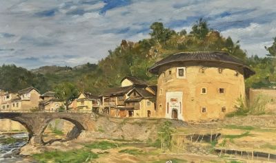 【DeepSeek谈艺】孙文刚·油画 | 风过画布，捎来旷野土香与寻常烟火 - 图画吧TUHUABA