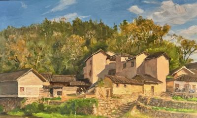 【DeepSeek谈艺】孙文刚·油画 | 风过画布，捎来旷野土香与寻常烟火 - 图画吧TUHUABA