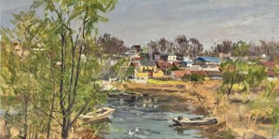 【DeepSeek谈艺】孙文刚·油画 | 风过画布，捎来旷野土香与寻常烟火 - 图画吧TUHUABA