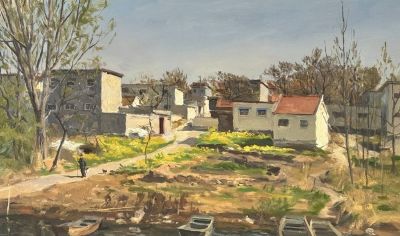 【DeepSeek谈艺】孙文刚·油画 | 风过画布，捎来旷野土香与寻常烟火 - 图画吧TUHUABA