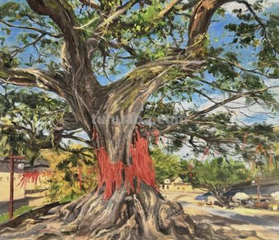 【DeepSeek谈艺】孙文刚·油画 | 风过画布，捎来旷野土香与寻常烟火 - 图画吧TUHUABA