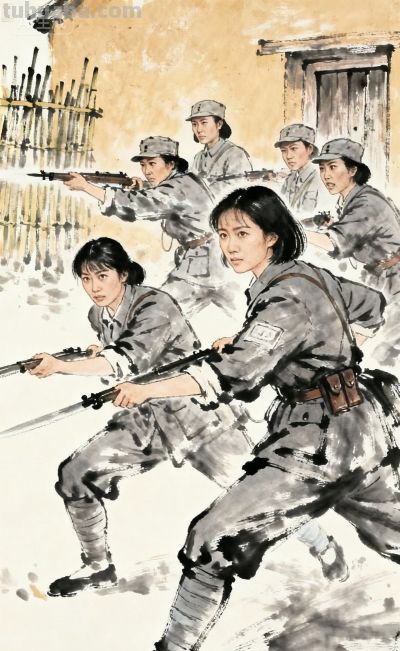 二零二六年水墨画人物创作素材人物速写 - 图画吧TUHUABA