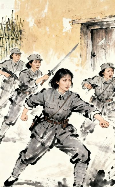 二零二六年水墨画人物创作素材人物速写 - 图画吧TUHUABA