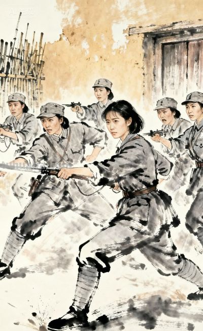 二零二六年水墨画人物创作素材人物速写 - 图画吧TUHUABA