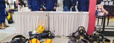 槐荫消防动漫展上“漫”入展台，消防科普宣传玩出“新次元” - 图画吧TUHUABA