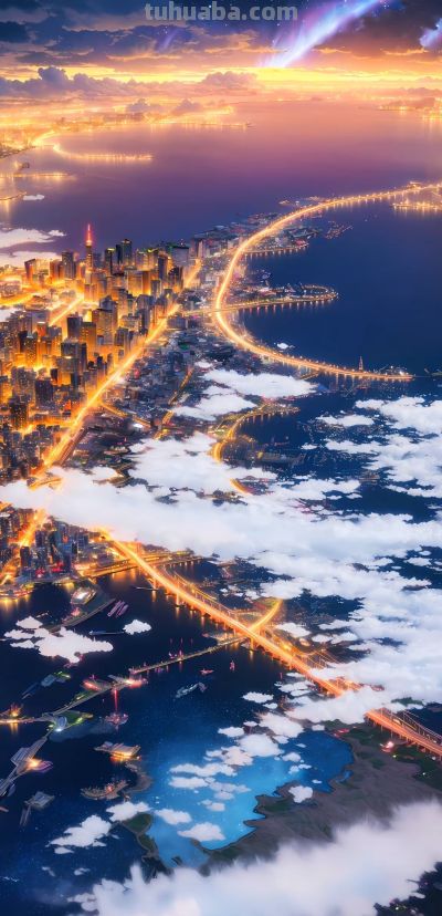 来一波动漫风景壁纸 - 图画吧TUHUABA