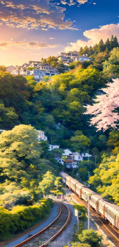 来一波动漫风景壁纸 - 图画吧TUHUABA