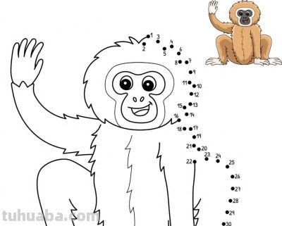 既能记数儿，又能画着玩儿！动物简笔画点连点线稿 - 今日头条