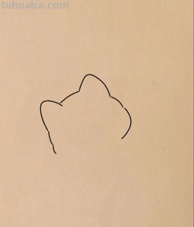 简笔画小猫努力学习知识中丨小白爱画画 - 图画吧TUHUABA