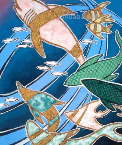 曾仲作和他的海洋生物绘画 - 图画吧TUHUABA