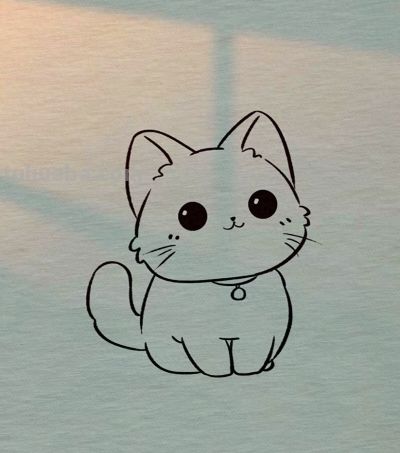 简笔画每日更新之可爱猫咪 - 今日头条