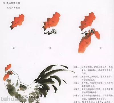 写意花鸟技法：昆虫、虾蟹、禽鸟的画法，收藏！ - 图画吧TUHUABA