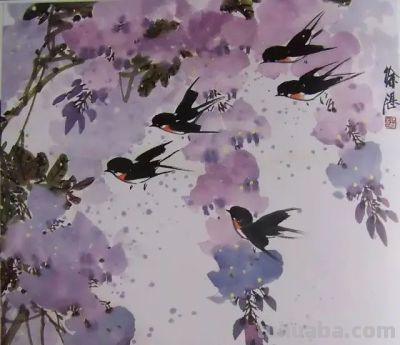 写意花鸟技法：昆虫、虾蟹、禽鸟的画法，收藏！ - 图画吧TUHUABA