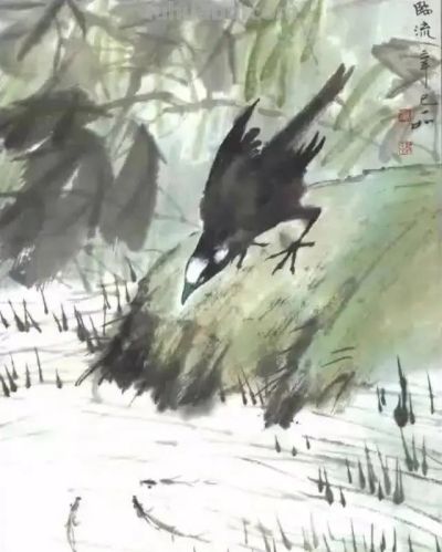 写意花鸟技法：昆虫、虾蟹、禽鸟的画法，收藏！ - 图画吧TUHUABA