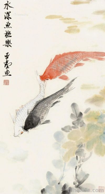 国画教程：写意鱼类画法入门—鱼类图谱 - 图画吧TUHUABA