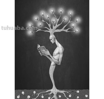 这 12 张插画，把我们现在的生活画得太真实了，看完真的有点扎心！ - 图画吧TUHUABA