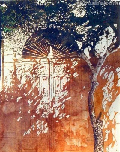 当水彩遇上光影，妈呀太美了！ - 图画吧TUHUABA