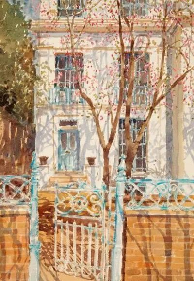 当水彩遇上光影，妈呀太美了！ - 图画吧TUHUABA