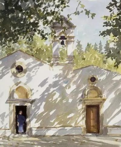 当水彩遇上光影，妈呀太美了！ - 图画吧TUHUABA