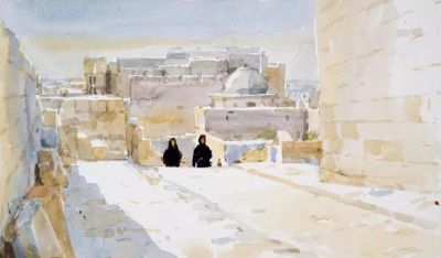 当水彩遇上光影，妈呀太美了！ - 图画吧TUHUABA