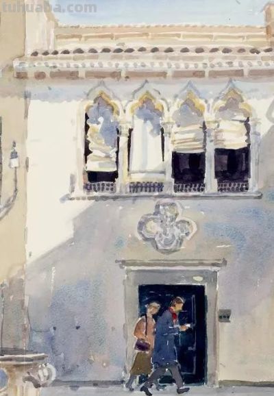 当水彩遇上光影，妈呀太美了！ - 图画吧TUHUABA