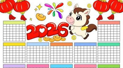 精选81张高级感元旦+新年主题范画和手抄报，值得收藏！ - 图画吧TUHUABA