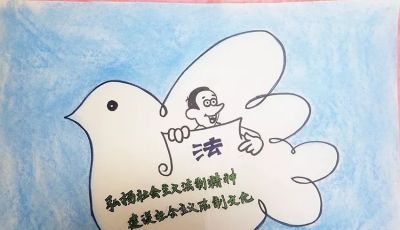 宪法宣传周｜青少年主题绘画、手抄报作品展 - 图画吧TUHUABA