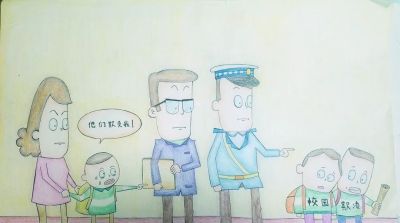 宪法宣传周｜青少年主题绘画、手抄报作品展 - 图画吧TUHUABA