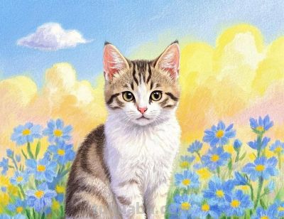 水溶彩铅画|图画分享，每一张都好美！可做背景图可做头像！ - 图画吧TUHUABA